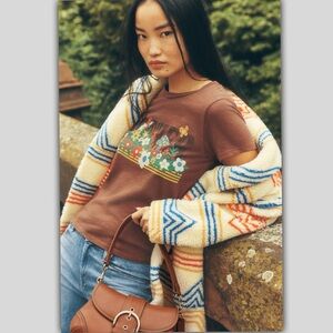 Mother The Lil Sinful Meadow Tee, Sz Small